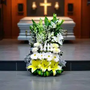 Pie de Caja Funebre Espíritu de Luz