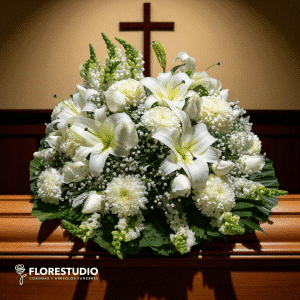 Cubre Caja Fúnebre – Aromas de Paz Eterna